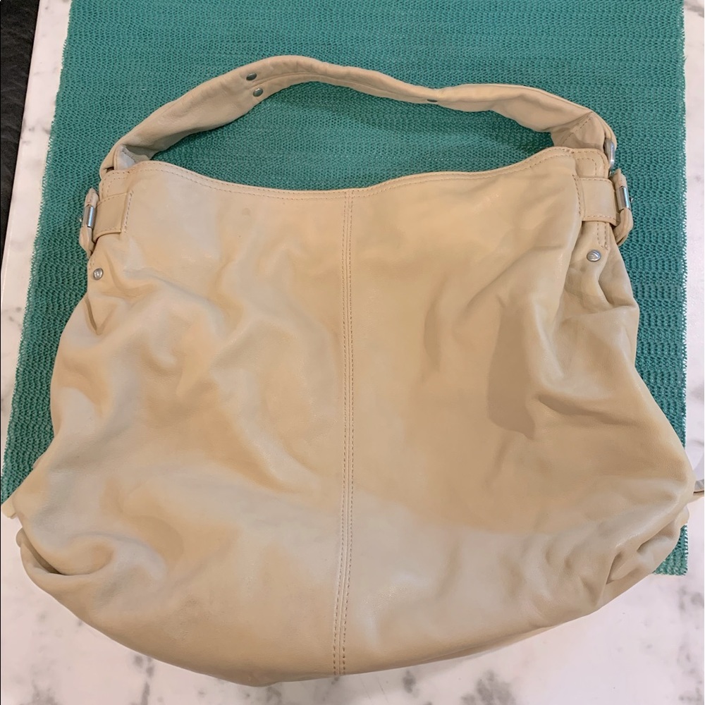 Vintage Perlina Soft Leather Hobo Bag